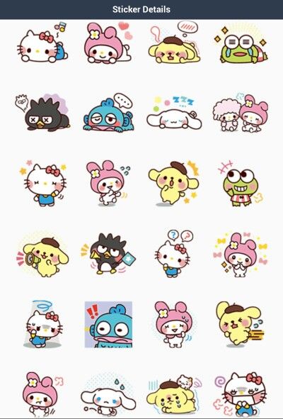 Doodles Hello Kitty, Hello Kitty Printables, Karakter Sanrio, Character Stickers, Charmmy Kitty, Hello Kitty Characters, Kitty Drawing, Hello Kitty Drawing, Hello Kitty Art