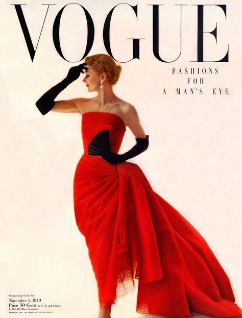 Lisa Fonssagrives, Vintage Vogue Covers, Carmen Dell'orefice, Fashion Magazine Design, Vogue Magazine Covers, Magazine Vogue, Fashion Magazine Cover, Vogue Covers, Old Fashion