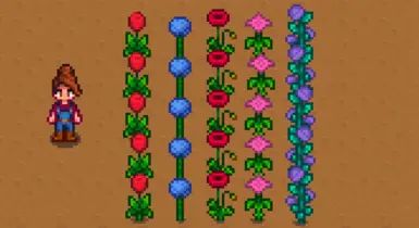 Flower Colors, Stardew Valley, Easy Storage, Color Palettes, Colorful Flowers, Custom Color, Flowers, Color, Colour Palettes