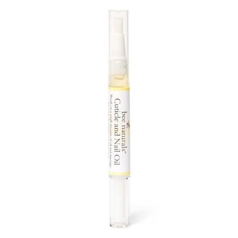 Bee Naturals Nail and Cuticle Oil - Nail Oil Pen for Repairing Cuticles - Treats Splitting, Dryness, Hangnails - Revitalizes and Softens with Vitamin E - Lavender, Lemon, Tea Tree Scent Nail And Cuticle Oil, Strong Healthy Nails, Cuticle Oil Pen, Natural Nail Care, Oil Pen, Cuticle Care, Lavender Lemon, Nail Oil, Oil Brush