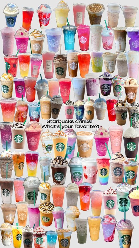 #followformore Preppy Starbucks Drinks, Preppy Drinks, Preppy Starbucks, Chai Latte Starbucks, Starbucks Secret Menu Recipes, Healthy Starbucks Drinks, Healthy Starbucks, How To Order Starbucks, Popular Drinks