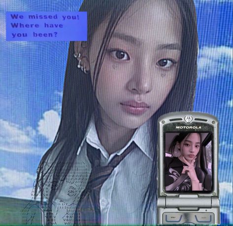 minji newjeans cybercore icon kpop Minji Newjeans Cybercore, Yoon Keeho, Cybercore Icons, Newjeans Icons, Minji Icon, Minji Newjeans, Photo Cards, The Man, Memes