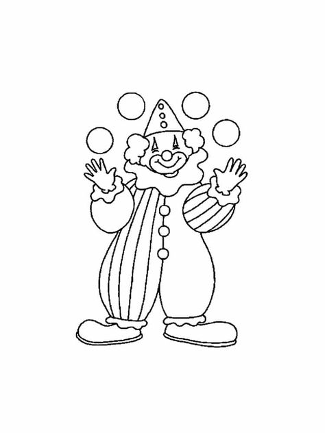 Clown Juggling, Juggling, Coloring Page, Coloring Pages, Snoopy, Fictional Characters, Color, Design, Art