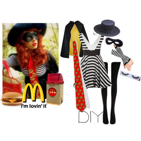 Mcdonalds Costume Women, Whataburger Costume, Hamburgler Halloween Costume Women, Mcdonalds Halloween Costumes, Hamburgler Mcdonald's Costume, Hamburglar Costume Women, Mcdonald’s Halloween, Hamburglar Costume, Ronald Mcdonald Costume