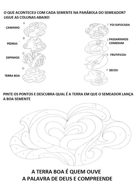 A Parábola do Semeador – Educação Bíblica para crianças Wordpress