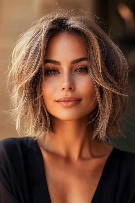 26 Classic Short Bob Haircuts For 2025 Womens Short Bob Hairstyles, Juliet Hair, Uneven Bob Haircut, Textured Bob Haircut, Bob Cuts For Women, Messy Bob Haircut, Modern Bob Hairstyles, Cute Bob Haircuts, Short Bob Styles