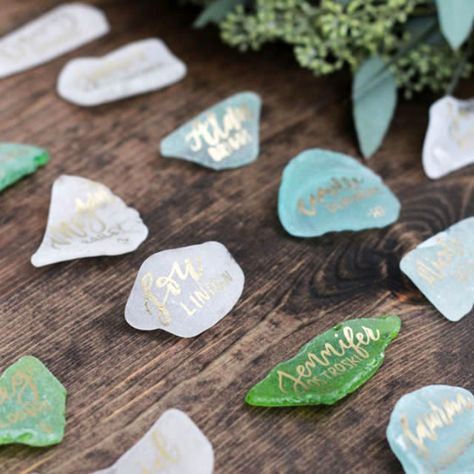 Driftwood and Coral and Pearls, Oh My! 6 Unique Ideas for your Beach Wedding Décor  – Here Comes The Guide // Vita Popov Studios | As Ever Photography Wedding Beach Ideas, Driftwood Wedding, Place Holders, Beach Wedding Decorations Reception, Beach Ideas, Beach Wedding Photos, Beach Wedding Decorations, Drift Wood, Wedding Beach