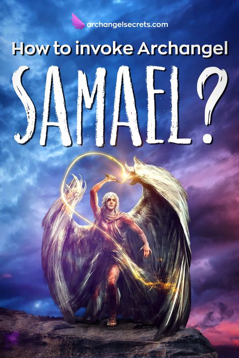 In this new blog post, we'll talk about one of the most powerful Archangels . Many people have a wrong idea about Archangel Samael, we are going to solve all the doubts, and also give you specific spets about how to invoke this powerful entity. Check it out! Samael Archangel, Power Angel, Samael Angel, Michael And Lucifer, Wiccan Wallpaper, Angel Hierarchy, Air Magic, Seven Archangels, Archangel Prayers