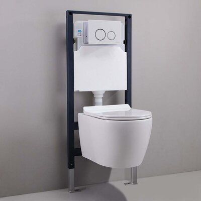 Modern Toilets, Toilet Installation, Dual Flush Toilet, Mounted Toilet, White Wall Hanging, Smart Toilet, Tiny Bathrooms, Wall Hung Toilet, Guest Bathrooms