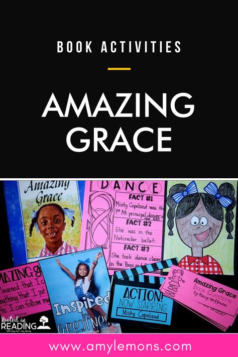 Pair informational text about Inspirational dancers with the picture book Amazing Grace. Amazing Grace Book, Nonfiction Reading Strategies, Describe Characters, Plurals Worksheets, Teaching Character Traits, Grammar Lesson Plans, Character Education Lessons, Amy Lemons, Teaching Character