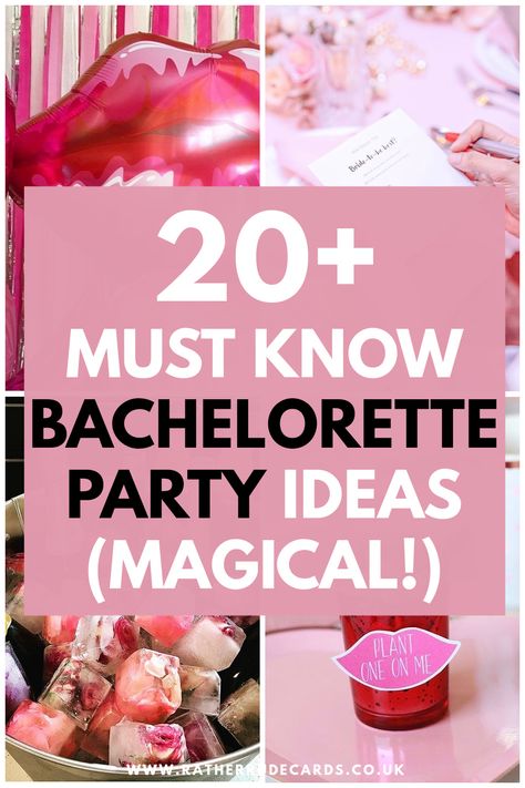 DIY creative cheap bachelorette party ideas for your hen party night or weekend Unique Hen Do Ideas, Bachelorette Decor Ideas Diy, Gay Bachelorette Party Ideas, Candyfloss Cocktail, Bachelorette Party Ideas Decor, Hen Party Ideas Activities, Hens Party Decorations, Hen Weekend Ideas, Bachelorette Party Budget