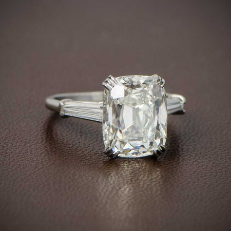 Antique Cushion Cut Diamond Engagement Ring, Antique Cushion Cut Diamond, Antique Cushion Cut, Estate Diamond Jewelry, Cushion Cut Diamond Engagement Ring, Cushion Cut Diamond Ring, Antique Cushion, Cushion Engagement Ring, Cushion Cut Engagement