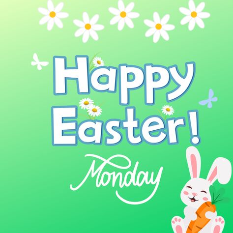 Happy Easter Monday bunny daisys Happy Easter Monday, Easter Quote, Easter Monday, Easter Quotes, Easter Time, Daily Quotes, Happy Easter, Easter, Holidays