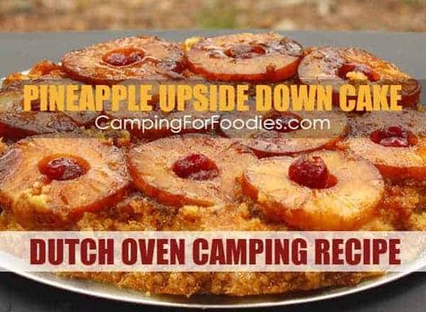 Oven Desserts, Dutch Oven Desserts, Camping Dessert Recipes, Dutch Oven Camping Recipes, Simple Camping, Campfire Desserts, Coffee Cake Recipes Easy, Cooking Outdoors, Dutch Oven Camping