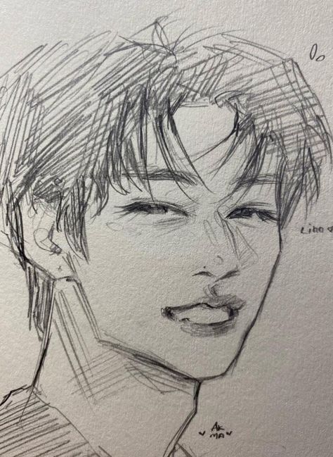 Face Sketch, Kpop Drawings, Easy Drawings Sketches, Arte Inspo, Sketches Easy, Book Art Drawings, Art Tutorials Drawing, Sketchbook Art Inspiration, Art Drawings Sketches Simple