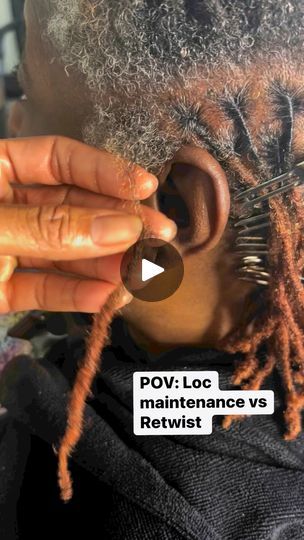 Loc Hair Color Ideas, Grey Hair Locs, Two Tone Locs, Locs Color Ideas Black Women, Loc Tips, Hair Locs, Go The Extra Mile, Extra Mile, Split Ends