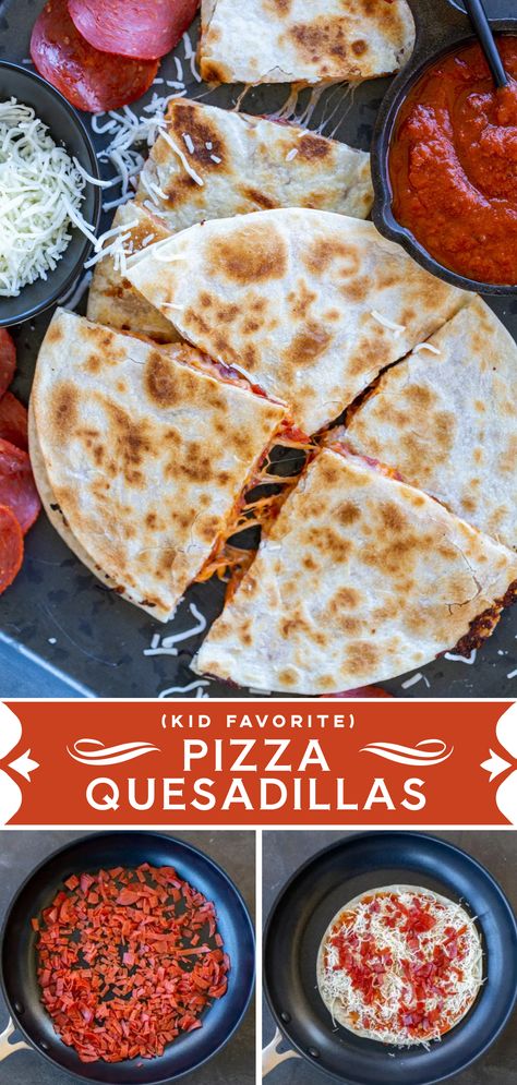 Corn Tortilla Pizza, Oven Hamburgers, Nachos Supreme Recipe, Uncooked Tortillas, Pizza Quesadilla, Asian Steak Bites, Kids Pizza, Unique Pizza, Healthy Baked Chicken