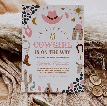 Cowboy Baby Shower, Cowgirl Baby Shower Ideas – Baby Shower Ideas 4U Baby Shower Ideas Western, Baby Shower Ideas Cowboy, Cowgirl Baby Shower Ideas, Western Baby Shower Ideas, Cowgirl Baby Shower Theme, Cow Baby Shower Theme, Cowgirl Party Decorations, Cowgirl Invitations, Cowgirl Baby Shower