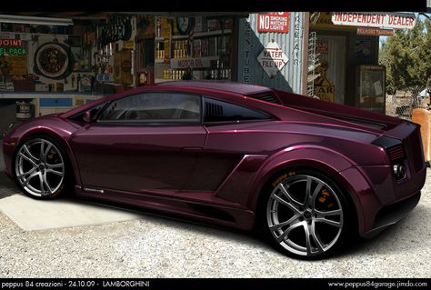 VIRTUAL TUNING lamborghini by peppus84 Burgundy Car, Honda Cb150r, Chip Foose, Rich Cars, Mg Cars, Alfa Romeo Cars, Lamborghini Cars, Foose, Weird Cars