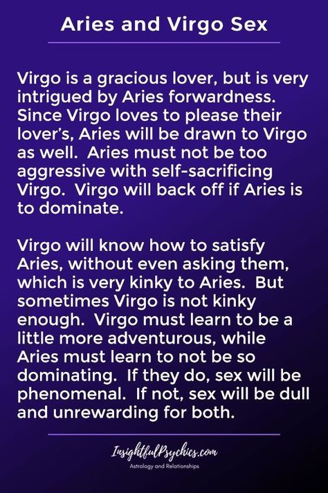 Aries Virgo Compatibility, Aries And Virgo, Girlfriend Things, Aries Relationship, Virgo Emotions, Virgo Relationships, Virgo Compatibility, Aries Compatibility, Virgo And Aries