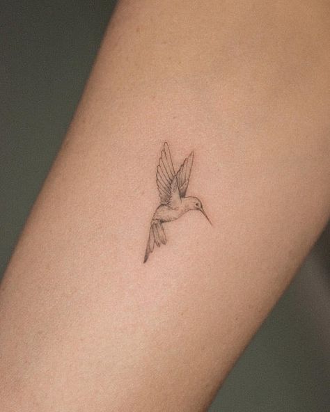 Small Chest Tattoos, Sharpie Tattoos, Petite Tattoos, Stomach Tattoos, Hummingbird Tattoo, Bird Tattoo, Discreet Tattoos, Dainty Tattoos, Subtle Tattoos