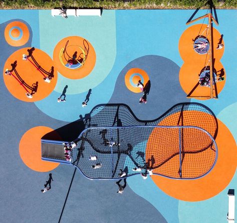 Floor Pattern Design, Playgrounds Architecture, Playground Landscaping, Urban Playground, Playground Flooring, Interactive Exhibition, Sport Park, Children Park, School Playground