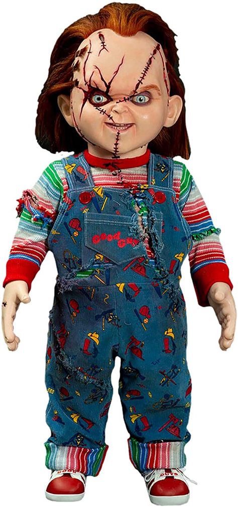 Seed Of Chucky, Chucky Makeup, Chucky Movies, Chucky Costume, Good Guy Doll, Costume Accessories Diy, Chucky Doll, Trick Or Treat Studios, Holiday Puzzle