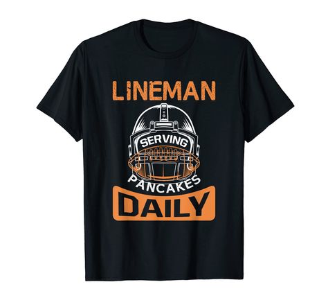 PRICES MAY VARY. Lightweight, Classic fit, Double-needle sleeve and bottom hem Football Shirts For Dads, Dad Shirts Funny Football, That’s My Brother Football Shirt, Linemen Football Shirts, Lineman Mom Shirt Football, Daily Funny, Football Funny, Sports Mom, Branded T Shirts