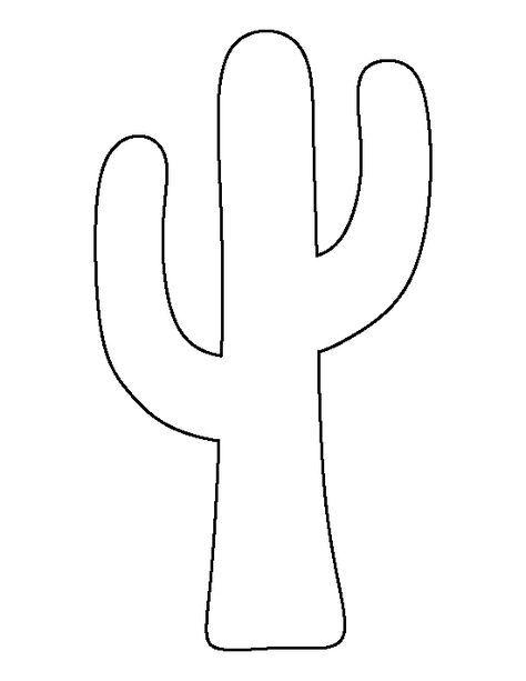 Cactus Template, Embroidery Patterns Free Printables, Cactus Outline, Free Embroidery Patterns Machine, Bird Embroidery Pattern, Paper Cactus, Rose Embroidery Pattern, Cactus Printable, Cricut Svgs