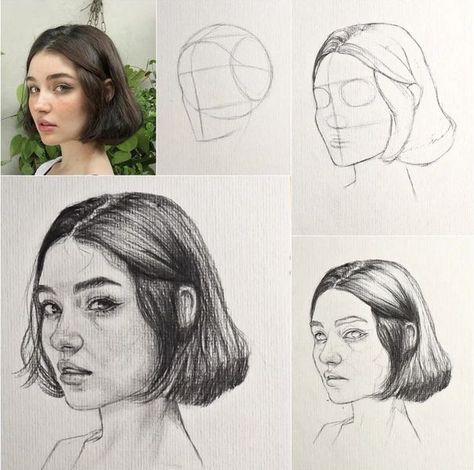 Eyes Sketching, Sketch Process, Loomis Method, Portrait Drawing Tips, Face Proportions, 얼굴 드로잉, Drawing Tutorial Face, Pencil Sketch Images, Drawing Eyes