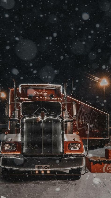 Coca Cola Christmas, Winter Landscapes, Pirate Outfit, Truck Art, Seasons Change, Cat Books, Car Guys, Christmas Aesthetic, Big Trucks