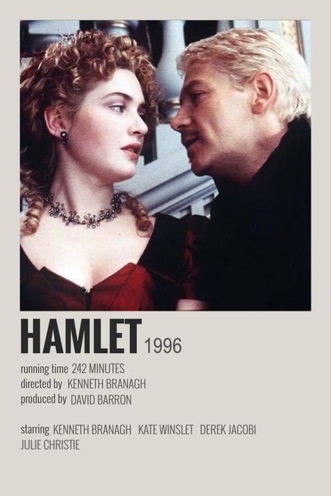 Hamlet 1996, Gilmore Girls Movie, Spring Movie, Movies To Watch Teenagers, Vintage Photo Editing, Kenneth Branagh, New Movies To Watch, Girly Movies, Great Movies To Watch