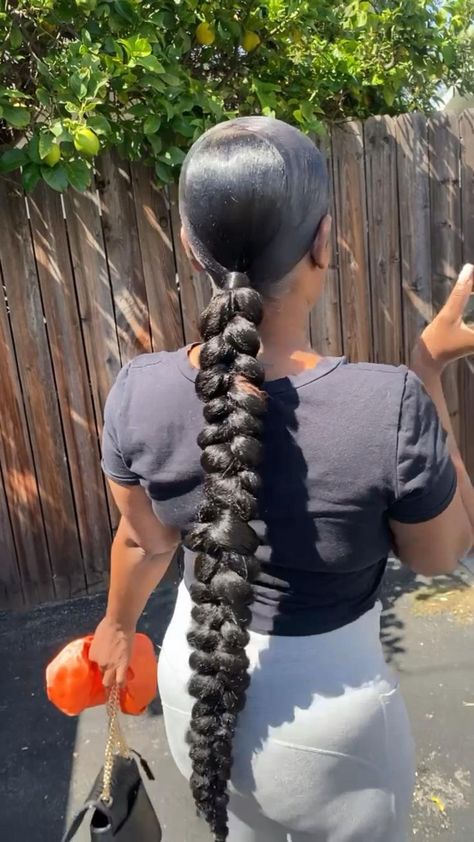 Easy Hairstyles To Do With Braiding Hair Black Women, Cute Simple Hairstyles With Braiding Hair, Zig Zag Braided Ponytail, Zig Zag Part Braided Ponytail, Loose Braided Ponytail, Low Middle Part Braided Ponytail, Braided Ponytail With Curls At The End, Fish Tale Braids For Black Women, Braid Ponytail With Swoop