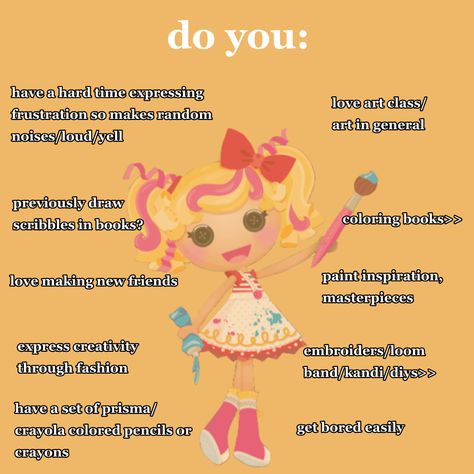 Lalaloopsy Icon Pfp, Lalaloopsy Pfp, Lalaloopsy Fanart, Spot Splatter Splash, Crayola Colored Pencils, Lalaloopsy Dolls, I Have No Friends, Get To Know Me, Cool Stuff