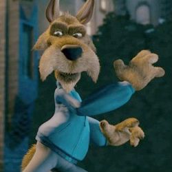 hoodwinked wolf cosutme | Wolf Hoodwinked Patrick Warburton, Dog Movies, Hansel And Gretel, Big Bad Wolf, Never Settle, Bad Wolf, Scary Art, The Wolf, Red Riding Hood