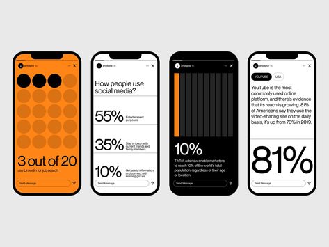 Graphs by Sasha on Dribbble Tiktok Graphic Design, Data Graphic Design, Icon App Design, App Graphic Design, Infographic Typography, App Branding, Application Ui Design, Interaktives Design, Mobile Website Design