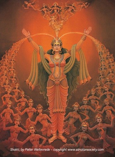 Mother Goddess Shakti Hindu Goddesses, Hindu Worship, Arte Yoga, Shakti Goddess, Lord Shiva Family, Kali Goddess, Om Namah Shivaya, Hinduism Art, Shiva Shakti