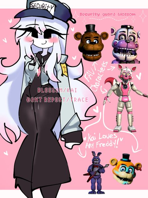 Fnaf au hehe! Dont repost my art! Rebornica Fnaf Night Guards, Fnaf Security Guards, Rebornica Fnaf, Security Uniforms, Fnaf Night Guards, Fnaf Au, Drone Images, Fnaf Characters, Anime Fnaf