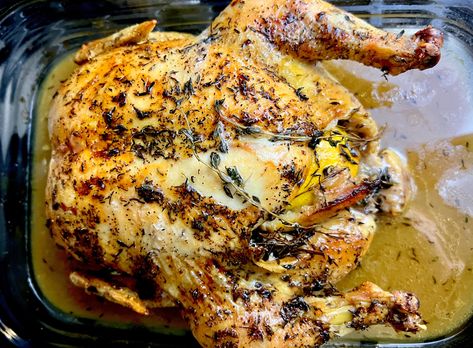 Cider Brined Chicken, Herby Chicken, Brined Chicken, Vinegar Chicken, Brine Chicken, Parmesan Cream Sauce, Brunch Casserole, Italian Spices, Single Recipes