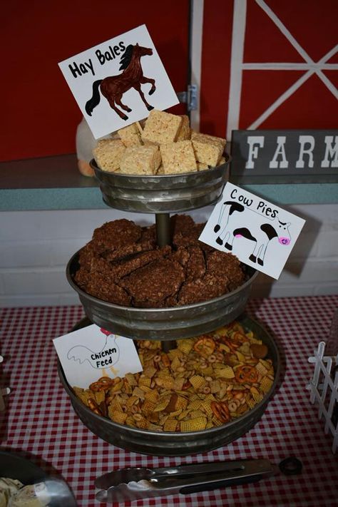 Western Rodeo First Birthday, Western Party Finger Food, My First Rodeo Snack Ideas, Cowboy Birthday Party Food Ideas, Cowboy 1st Birthday Party Ideas, Rodeo Theme Second Birthday, Cowboy Two Birthday, My First Rodeo Birthday Boy Games, Two Wild Western Birthday