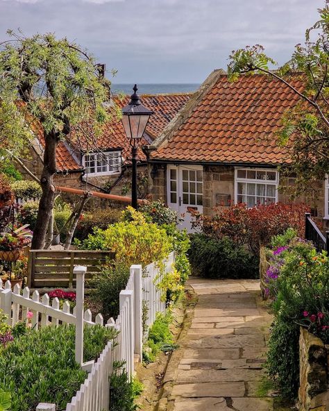 Visit North Yorkshire (@visitnorthyork) on X Homes In England, British Homes, Cosy House, Stone Cottage, Long Road, Little Cottage, Village Life, Spring Aesthetic, Spring Inspiration