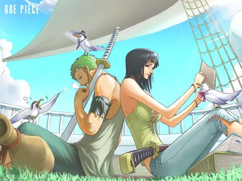 One Piece Zoro wallpaper, Nico Robin, Roronoa Zoro, anime, real people Barba Blanca One Piece, Zoro And Robin, رورونوا زورو, One Piece Cartoon, Zoro Nami, One Piece Wallpaper Iphone, One Piece Ship, Nami One Piece, Zoro One Piece