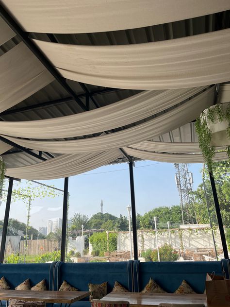 Drapes 🥰 To Look, Pergola, Look At, Ceiling