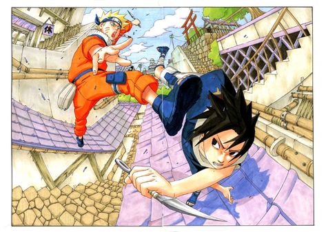 6 Great Naruto Images Show Masashi Kishimoto's Artistic Abilities - MyAnimeList.net Naruto Vs Sasuke, Naruto Vs, Naruto Images, Manga Naruto, Naruto Drawings, Naruto Uzumaki Art, Naruto Manga, Art Manga, Naruto Shippuden Sasuke