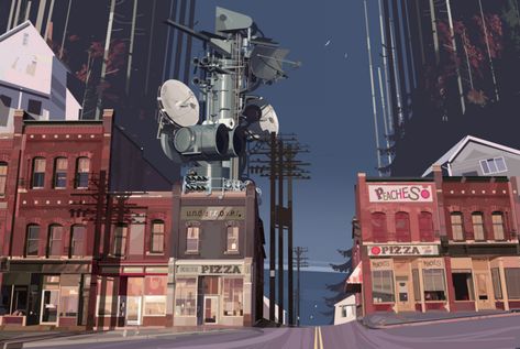 Awesome Artist Part94: Alberto Mielgo - Album on Imgur Alberto Mielgo, Digital Museum, Environment Art, City Illustration, Animation Background, Visual Development, Environment Design, Environment Concept Art, Environmental Art