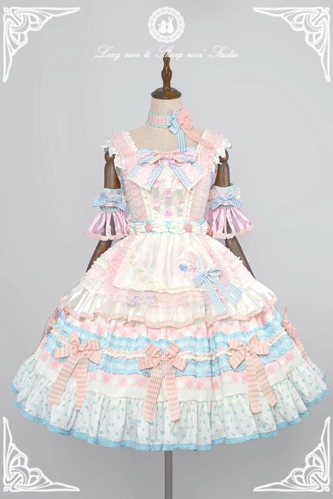 Lolita Outfit, Lolita Outfits, Dress Cake, Kawaii Fashion Outfits, Sweet Lolita, Ice Cream Cake, Kawaii Clothes, Really Cute Outfits, Harajuku Fashion