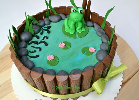 Frog Shaped Cake, Frog Cake Ideas, Frog Birthday Cake, Australian Desserts, Frog Birthday Party, Frog Birthday, Frog Cake, Frog Theme, Fish Fish