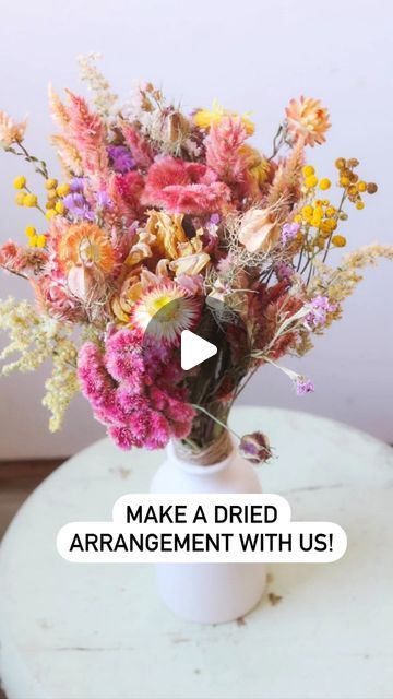 86 likes, 9 comments - bushelandpeckwildflowers on February 4, 2023: "Make a dried arrangement with us! These blooms take lots of extra time and care because they are ..." Flower Farm, Body And Soul, Slow Down, Next Week, Dried Flowers, Wild Flowers, Flowers, Instagram