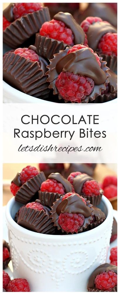 Raspberry Bites, Raspberry Desserts, Raspberry Recipes, Fresh Raspberries, Think Food, Deilig Mat, Fun Baking Recipes, Chocolate Raspberry, Easy Baking Recipes