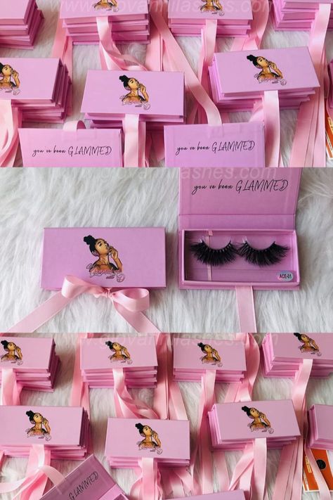 Selling Eyelashes Business, Lash Display Ideas, Makeup Box Organizer, Logo Lashes, Beauty Care Logo, Business Ideas For Women Startups, Lash Brand, Eyelash Business, Glitter Business Cards